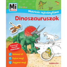 Mi micsoda junior - Dinoszauruszok - Matricás rejtvényfüzet
