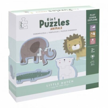 Little Dutch puzzle - állatkert